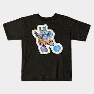 chill giraffe Kids T-Shirt